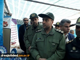 برپایی غرفه دستاوردهای دانشجویان آموزشکده فنی و حرفه ای دختران نجف آباد در نمایشگاه اقتصاد مقاومتی به مناسبت هفته بسیج درشهرستان نجف آباد 3