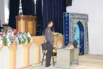 گزارش تصویری کارگاه آموزشی پیشگیری از عواقب ناگوار زلزله باحضور کارشناس آتشنشانی جناب آقای بیگی درسالن اجتماعات دانشکده دختران نجف آباد 5