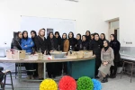احضور ریاست ،همکاران ودانشجویان رشته مربی کودک آموزشکده دختران نجف آباد باحرکت نمادین یادوخاطره شهدای کشتی سانچی راگرامی داشتند 9