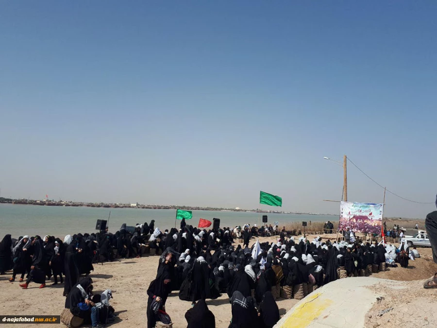 اعزام کاروان دانشجویی راهیان نور آموزشکده فنی وحرفه ای دختران نجف آباد به مناطق عملیاتی جنوب 4
