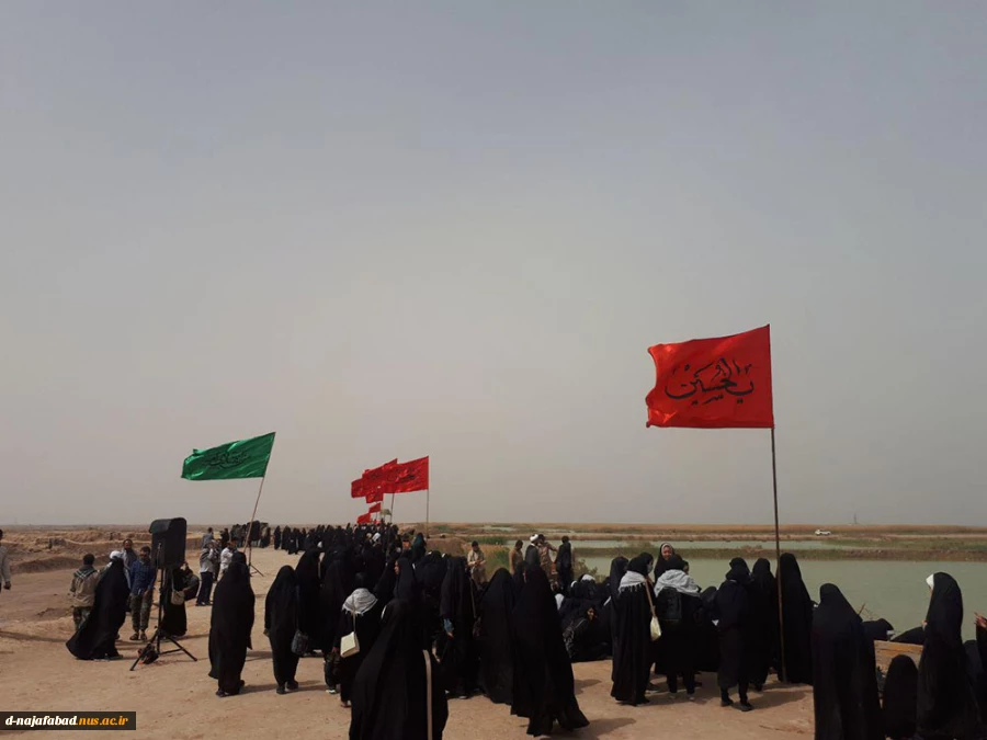اعزام کاروان دانشجویی راهیان نور آموزشکده فنی وحرفه ای دختران نجف آباد به مناطق عملیاتی جنوب 5