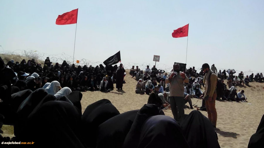 اعزام کاروان دانشجویی راهیان نور آموزشکده فنی وحرفه ای دختران نجف آباد به مناطق عملیاتی جنوب 10