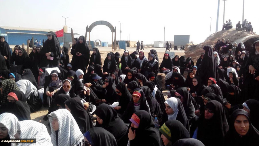 اعزام کاروان دانشجویی راهیان نور آموزشکده فنی وحرفه ای دختران نجف آباد به مناطق عملیاتی جنوب 11