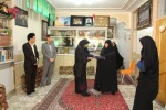 دیدار مسئولین آموزشکده فنی وحرفه ای دختران نجف آباد با خانواده شهید محسن حججی 2