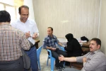 انجام آزمایشات سلامت پرسنل دانشکده دختران نجف آباد  با همکاری مرکز بهداشت قائم
 نجف آباد  2