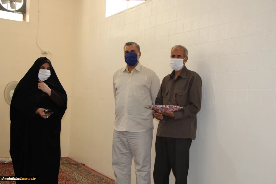 تجلیل از آزاده سرافراز سال‌های دفاع مقدس شاغل در آموزشکده دختران نجف آباد 5