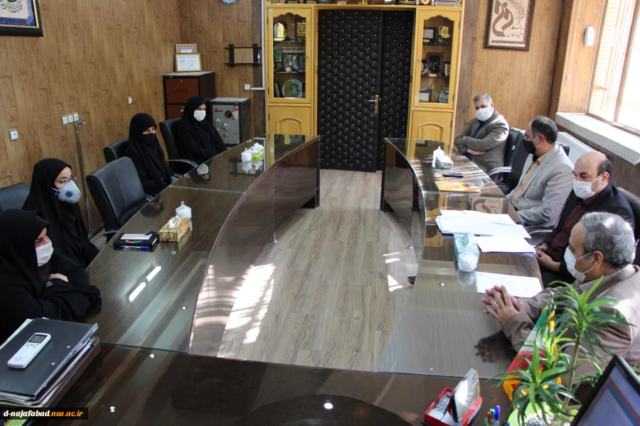 جلسه معارفه حراست آموزشکده دختران نجف آباد 2