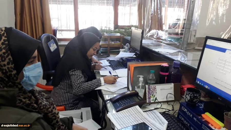 هشتمین آزمون استخدامی متمرکز دستگاه های اجرایی به میزبانی آموزشکده دختران نجف آباد برگزار شد 6