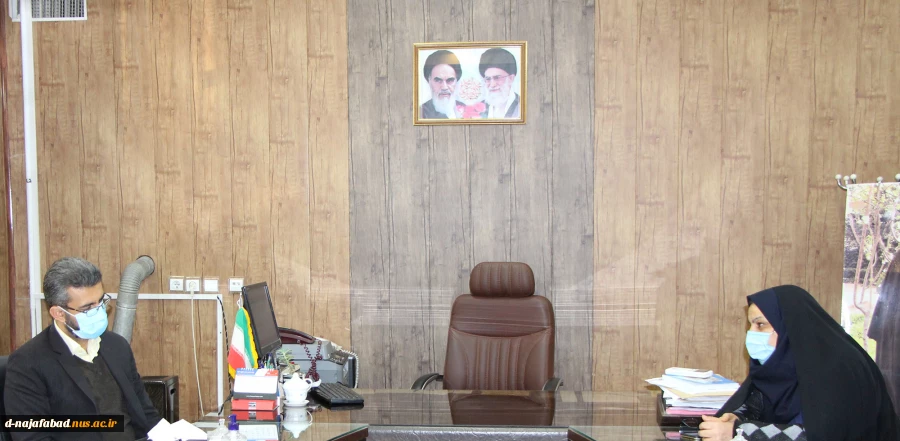 با حضور دکتر محمد باقری، رئیس سازمان بسیج اساتید استان اصفهان  سرپرست کانون بسیج اساتید آموزشکده دختران نجف اباد معارفه گردید 2