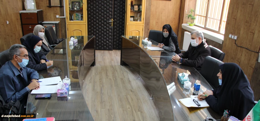 بازدید هیات نظارت و ارزیابی وزارت علوم در استان اصفهان از آموزشکده فنی و حرفه ای  دختران نجف آباد