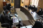 دیدار وگفتگو جانشین سازمان بسیج اساتید استان اصفهان با ریاست و شورای بسیج اساتید آموزشکده دختران نجف آباد