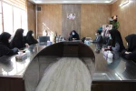 دیدار وگفتگو جانشین سازمان بسیج اساتید استان اصفهان با ریاست و شورای بسیج اساتید آموزشکده دختران نجف آباد