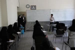 بازدید ونظارت دانشگاه فنی و حرفه ای از آموزشکده دختران نجف آباد مبنی بر تشکیل کلاس های حضوری   5