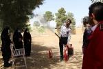 برگزاری کارگاه آموزشی ایمنی اطفاء حریق درآموزشکده فنی وحرفه ای دختران نجف آباد  7