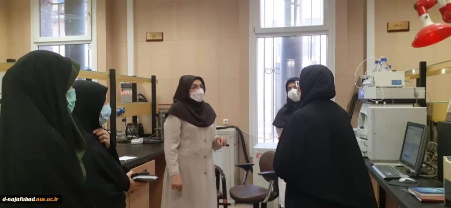 بازدید ریاست آموزشکده دختران نجف آباد وهمراهان از معاونت غذاودارو دانشگاه علوم پزشکی  اصفهان 6