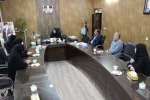 بازدیدمعاون استاندار و فرماندار ویژه شهرستان از آموزشکده فنی وحرفه ای دختران نجف آباد   3