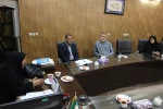 بازدیدمعاون استاندار و فرماندار ویژه شهرستان از آموزشکده فنی وحرفه ای دختران نجف آباد   4