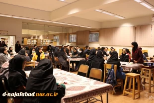 مسابقه تیم سازی دانشگاه فنی وحرفه ای استان اصفهان   برگزار شد   
کسب مقام دوم دانشجویان آموزشکده دختران نجف اباد در مسابقات تیم سازی دانشگاه فنی و حرفه ای استان اصفهان 
 5