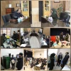 بازدید نماینده نظارت و ارزیابی وتضمین کیفیت دانشگاه فنی وحرفه ای استان اصفهان از امتحانات پایام ترم آموزشکده  دختران نجف آباد  2