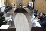 بازدید نماینده نظارت و ارزیابی وتضمین کیفیت دانشگاه فنی وحرفه ای استان اصفهان از امتحانات پایام ترم آموزشکده  دختران نجف آباد  4