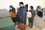 بازدید نماینده نظارت و ارزیابی وتضمین کیفیت دانشگاه فنی وحرفه ای استان اصفهان از امتحانات پایام ترم آموزشکده  دختران نجف آباد  6