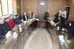 نماینده مردم شهرستان نجف آباد در مجلس شورای اسلامی با رئیس دانشگاه فنی وحرفه ای استان و ریاست آموزشکده دختران نجف آباد با دیدار و گفتگو کرد  4