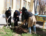 آیین روز درختکاری و کاشت نهال درمحوطه آموزشکده دختران نجف آباد  برگزار شد 6