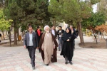 معاون استاندار و فرماندار ویژه شهرستان بهمراه امام جمعه شهر نجف آباد  با ریاست آموزشکده دختران سمیه دیدار و گفتگو نمودند  3