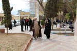 معاون استاندار و فرماندار ویژه شهرستان بهمراه امام جمعه شهر نجف آباد  با ریاست آموزشکده دختران سمیه دیدار و گفتگو نمودند  4