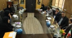 دیدار وگفتگو روسای مرکز فنی وحرفه ای ،اداره کار ورفاه اجتماعی ومدیر عامل شرکت کافه کسب وکارحری  شهرستان با ریاست آموزشکده ومعاونین دختران نجف آباد 4
