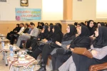 نشست دانش افزایی با موضوع مباحث حقوقی،فضای مجازی ،آسیبهای اجتماعی وپیش گیری از جرم در راستای جهاد تبیین  درسالن اجتماعات آموزشکده دختران سمیه نجف آباد برگزار شد. 9