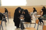 بازدید ونظارت ارزیابی ناظرین دانشگاه فنی وحرفه ای مبنی بر نحوه برگزاری امتحانات پایان ترم ازآموزشکده دختران نجف آباد  3