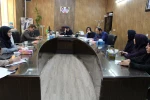 بازدید نماینده نظارت و ارزیابی وتضمین کیفیت دانشگاه فنی وحرفه ای استان اصفهان مبنی بر فرآیند بازگشایی و استقبال از دانشجویان آموزشکده دختران نجف آباد   3
