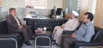 دیدار وگفتگو با ریاست اداره اوقاف وامور خیریه شهرستان نجف آباد  2