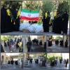 آیین بازگشایی دانشگاه ها واستقبال از دانشجویان با حضورخادم یاران حرم رضوی در آموزشکده دختران نجف آباد برگزار شد  2