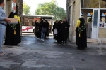 آیین بازگشایی دانشگاه ها واستقبال از دانشجویان با حضورخادم یاران حرم رضوی در آموزشکده دختران نجف آباد برگزار شد  5