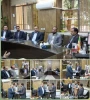 دیدار معاون استاندار وفرماندارویژه شهرستان با مشاور ومدیرکل حراست دانشگاه فنی و حرفه‌ای کشور و هیئت همراه  2