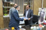 دیدار معاون استاندار وفرماندارویژه شهرستان با مشاور ومدیرکل حراست دانشگاه فنی و حرفه‌ای کشور و هیئت همراه  5