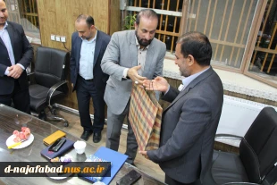 دیدار معاون استاندار وفرماندارویژه شهرستان با مشاور ومدیرکل حراست دانشگاه فنی و حرفه‌ای کشور و هیئت همراه  6