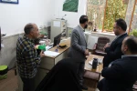 بازدید جناب آقای اعتصامیان مشاور و مدیرکل حراست دانشگاه فنی و حرفه‌ای و هیئت همراه از آموزشکده فنی وحرفه ای دختران نجف آباد 11