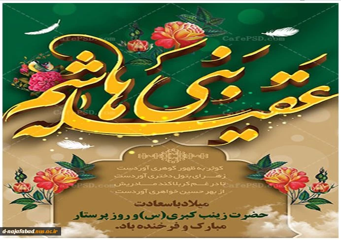 میلاد حضرت زینب کبری (س) و روز پرستار مبارک باد 2