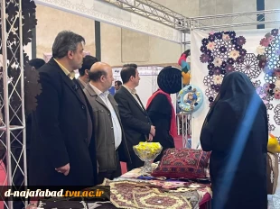 حضور آموزشکده دختران نجف آباد در هفتمین بازارچه دانشجویی نمایشگاه و فروشگاه توانمندی‌ها  تهران  7