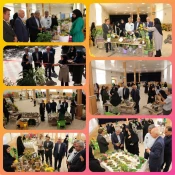 افتتاح نمایشگاه گل وگیاهان دارویی در آموزشکده ملی مهارت دختران نجف آباد  2