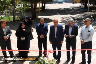 افتتاح نمایشگاه گل وگیاهان دارویی در آموزشکده ملی مهارت دختران نجف آباد  3
