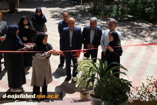 افتتاح نمایشگاه گل وگیاهان دارویی در آموزشکده ملی مهارت دختران نجف آباد  4