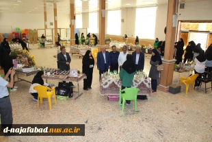 افتتاح نمایشگاه گل وگیاهان دارویی در آموزشکده ملی مهارت دختران نجف آباد  5