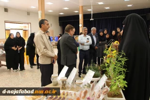 افتتاح نمایشگاه گل وگیاهان دارویی در آموزشکده ملی مهارت دختران نجف آباد  8