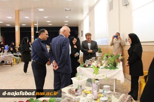 افتتاح نمایشگاه گل وگیاهان دارویی در آموزشکده ملی مهارت دختران نجف آباد  9