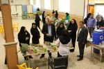 بازدید از نمایشگاه گل وگیاهان دارویی در آموزشکده ملی مهارت دختران نجف آباد  4