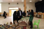 بازدید از نمایشگاه گل وگیاهان دارویی در آموزشکده ملی مهارت دختران نجف آباد  5